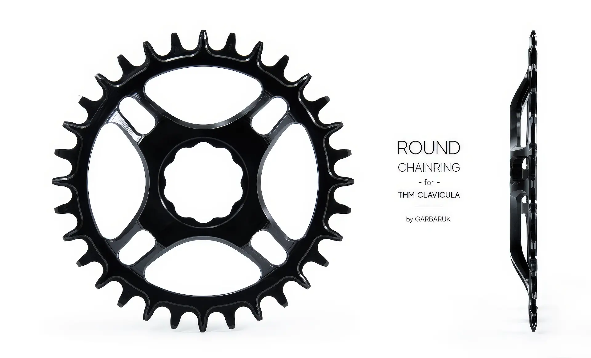 DM MTB chainring for THM Clavicula M3 | Garbaruk global store